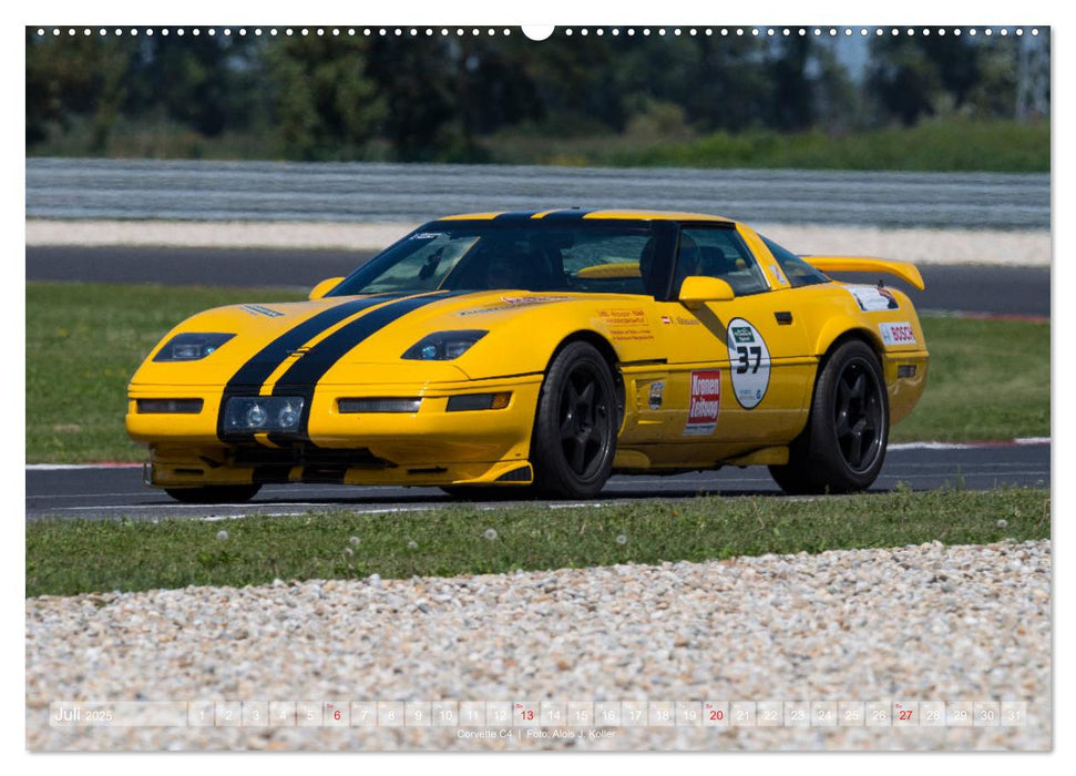 Corvette Racing 2025 (CALVENDO Premium Wandkalender 2025)