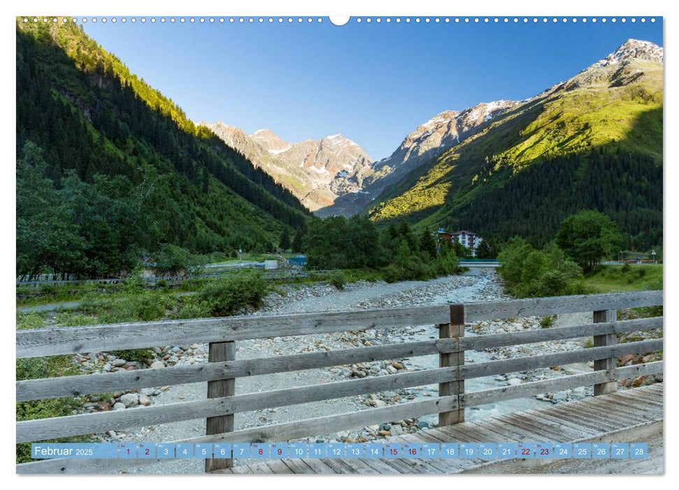 Pitztal in Bildern (CALVENDO Premium Wandkalender 2025)