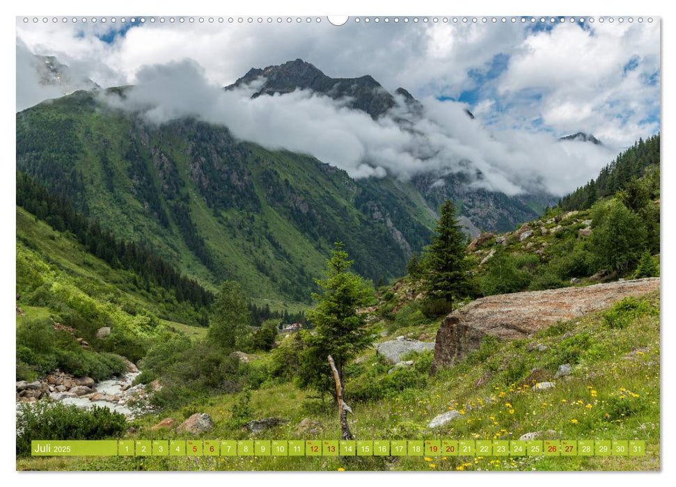 Pitztal in Bildern (CALVENDO Premium Wandkalender 2025)