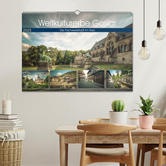 Weltkulturerbe Goslar (CALVENDO Wandkalender 2025)