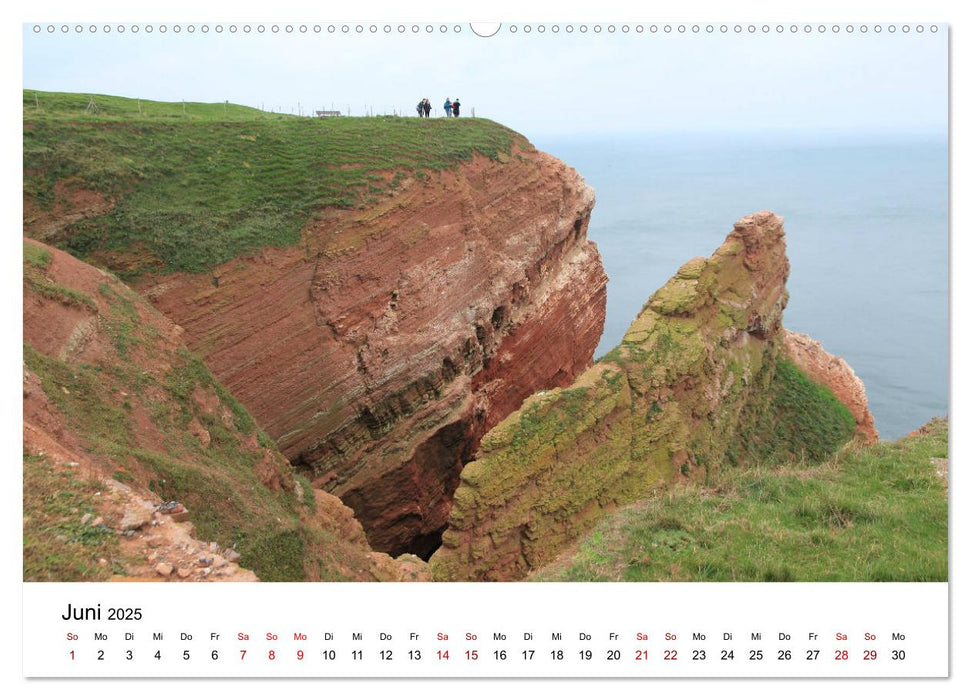 Deutsche Hochseeinsel Helgoland (CALVENDO Premium Wandkalender 2025)