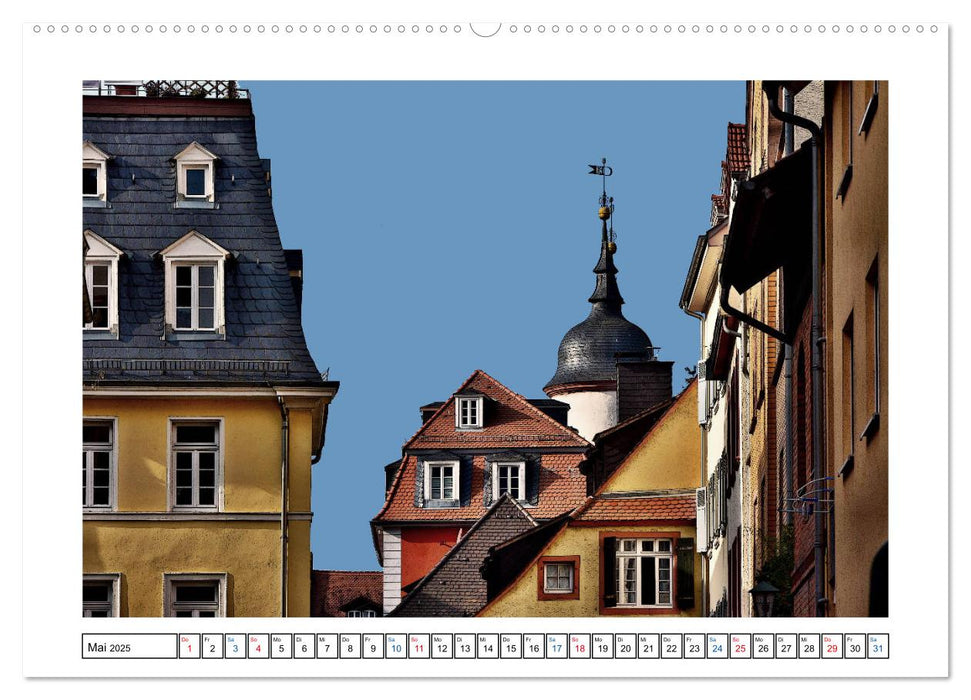 Heidelberg - Ansichtssache (CALVENDO Premium Wandkalender 2025)