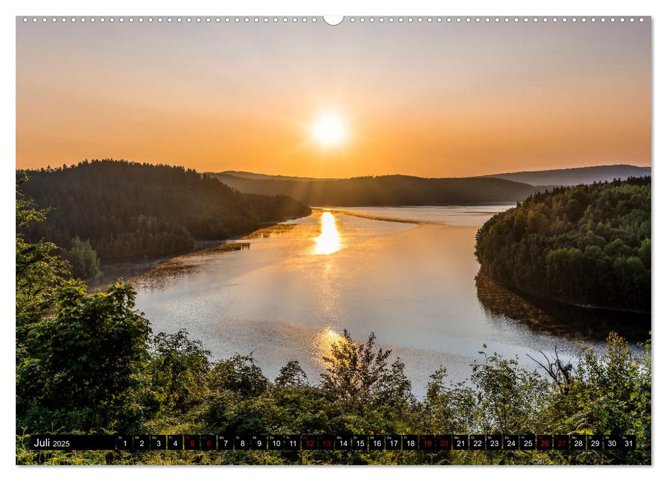 Landschafts-Fotografie Erzgebirge (CALVENDO Premium Wandkalender 2025)