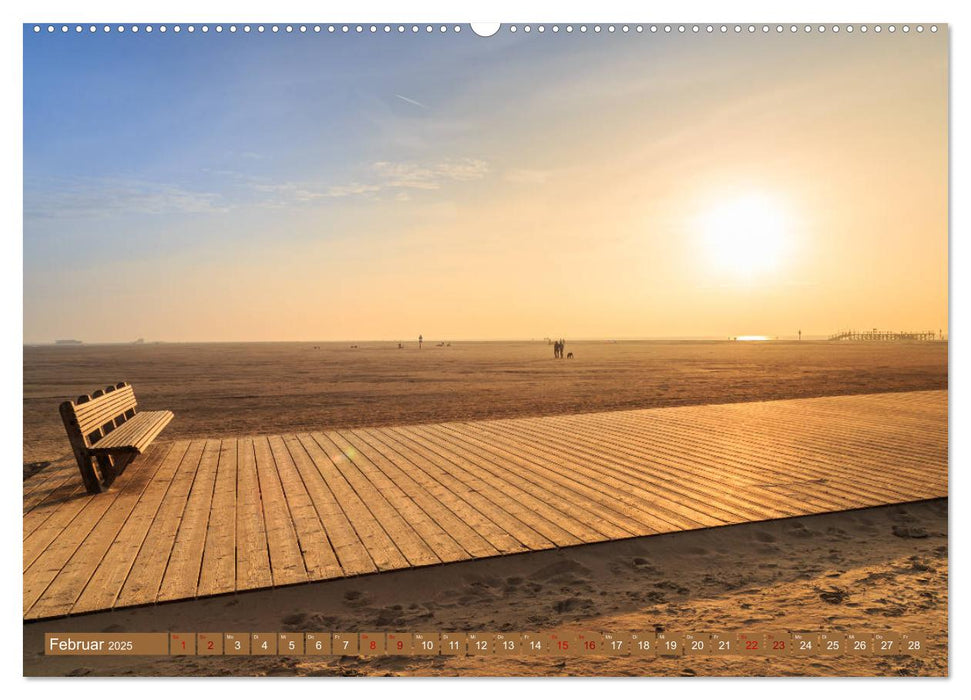 Einmaliges Westerhever (CALVENDO Premium Wandkalender 2025)