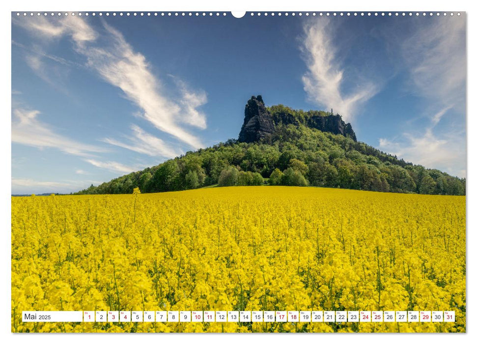 Dresden und Elbsandsteingebirge (CALVENDO Premium Wandkalender 2025)