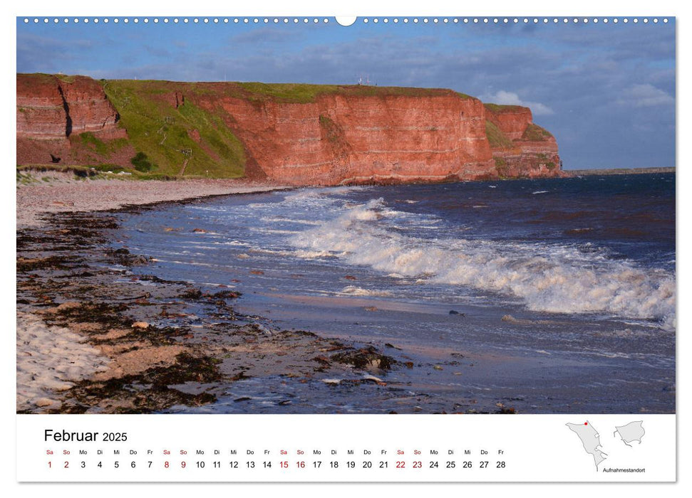 Mitreisekalender 2025 Helgoland (CALVENDO Premium Wandkalender 2025)