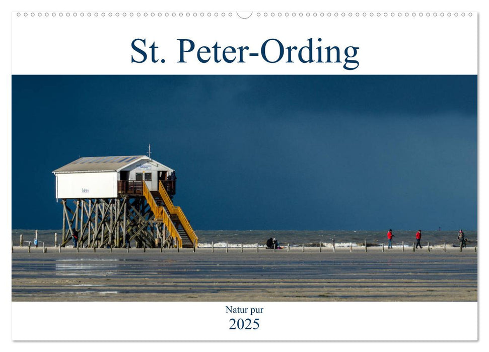 St. Peter-Ording - Natur pur (CALVENDO Wandkalender 2025)