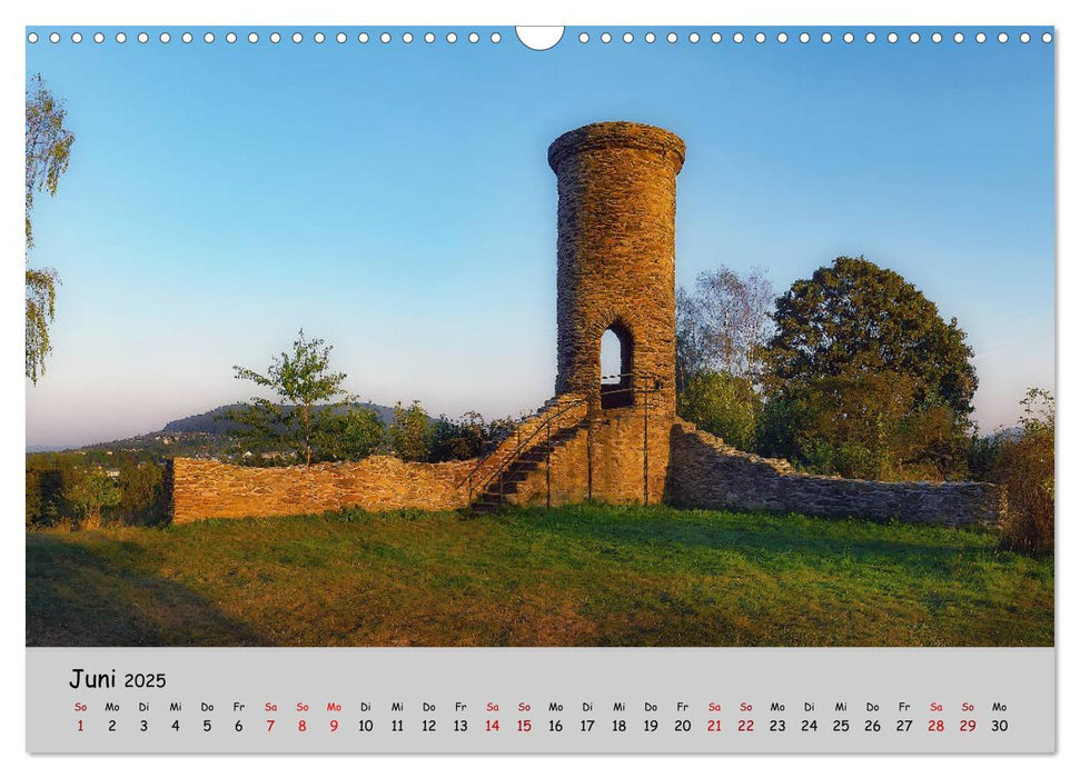 Historisches Erzgebirge (CALVENDO Wandkalender 2025)