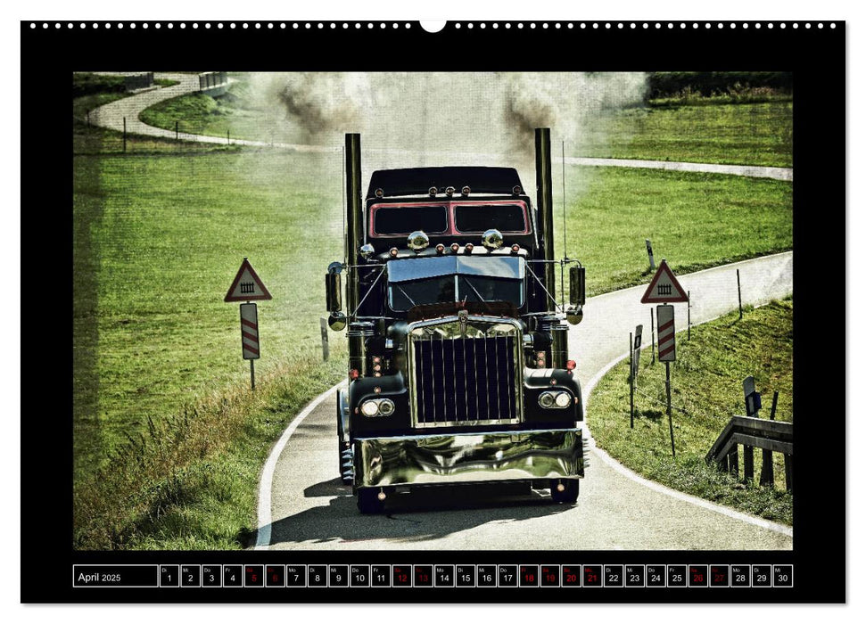 Kenworth W900 PHOTOART (CALVENDO Premium Wandkalender 2025)