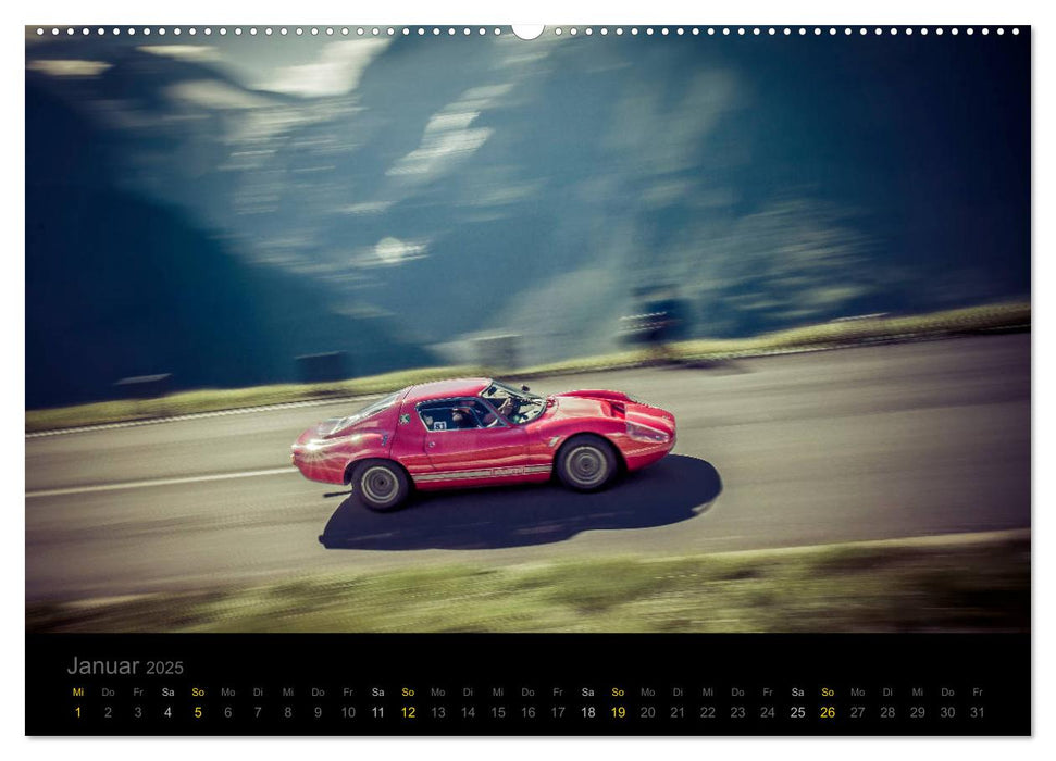 Abarth Racing (CALVENDO Wandkalender 2025)