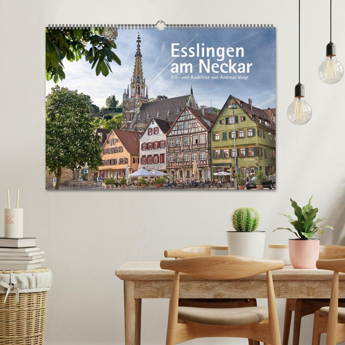 Esslingen am Neckar. Ein- und Ausblicke von Andreas Voigt (CALVENDO Wandkalender 2025)