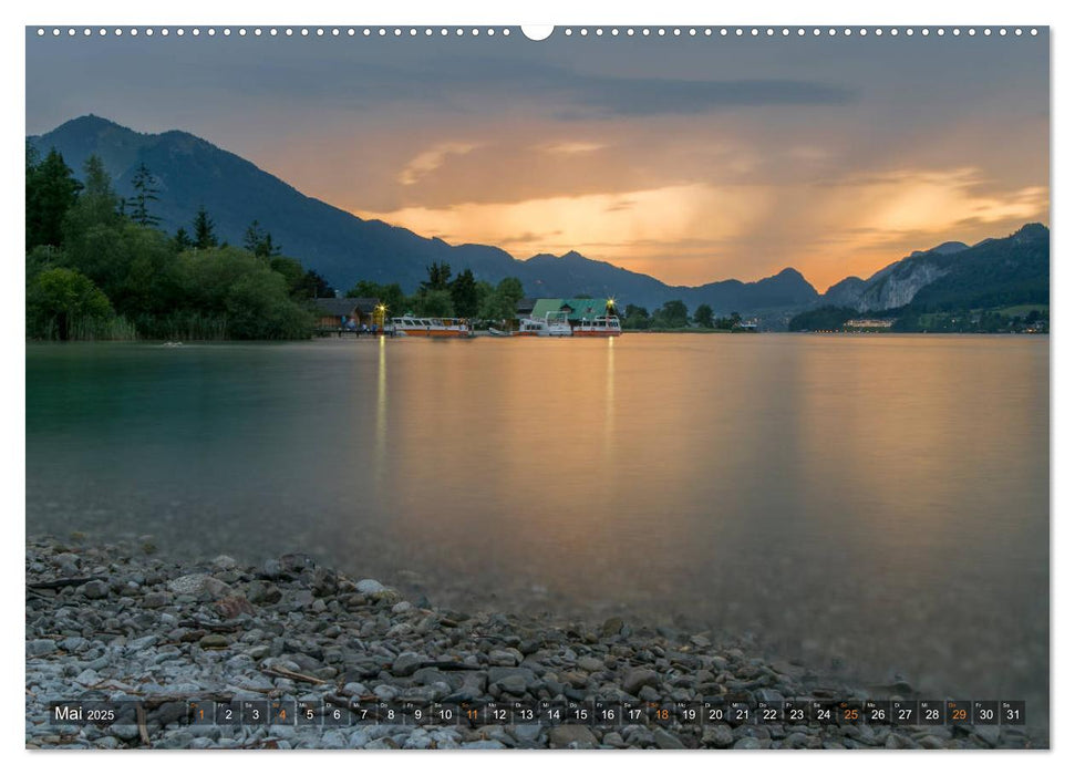 Rund um den Wolfgangsee (CALVENDO Premium Wandkalender 2025)