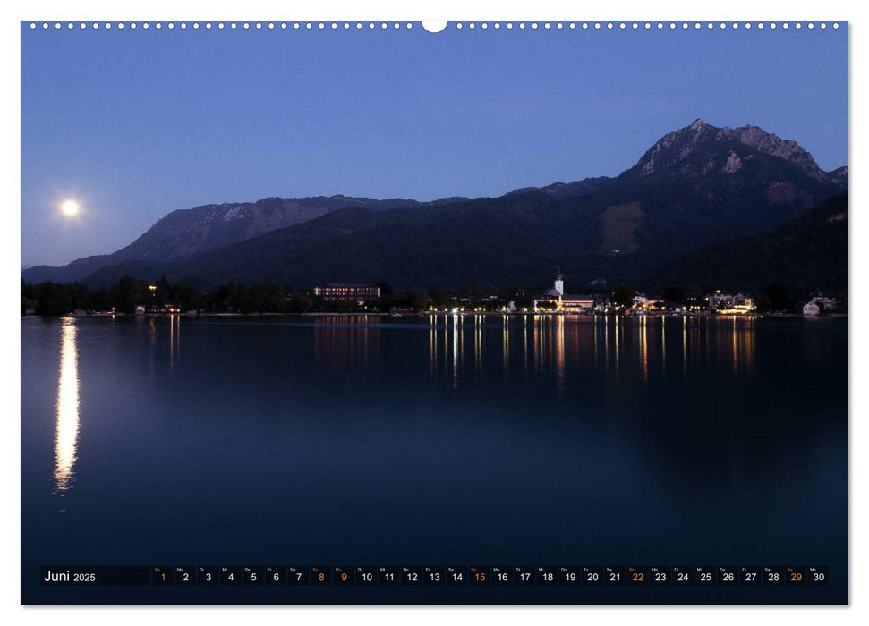 Rund um den Wolfgangsee (CALVENDO Premium Wandkalender 2025)