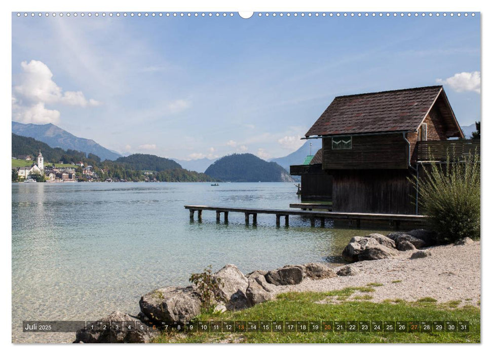 Rund um den Wolfgangsee (CALVENDO Premium Wandkalender 2025)