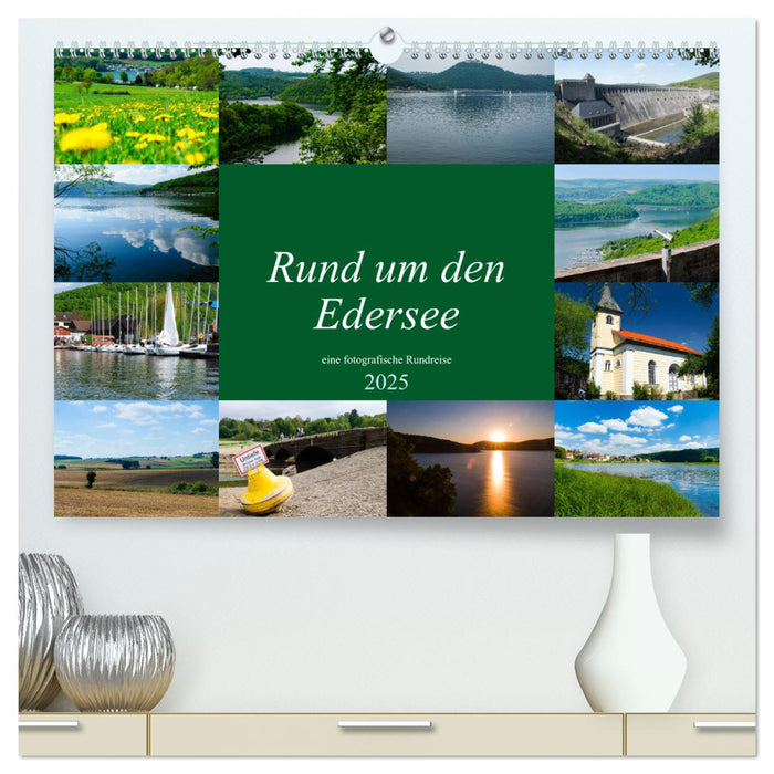 Rund um den Edersee (CALVENDO Premium Wandkalender 2025)