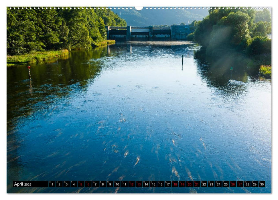 Rund um den Edersee (CALVENDO Premium Wandkalender 2025)