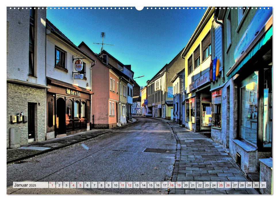 Euskirchen - Ein Trip durch die Kreisstadt am Rande der Eifel (CALVENDO Premium Wandkalender 2025)