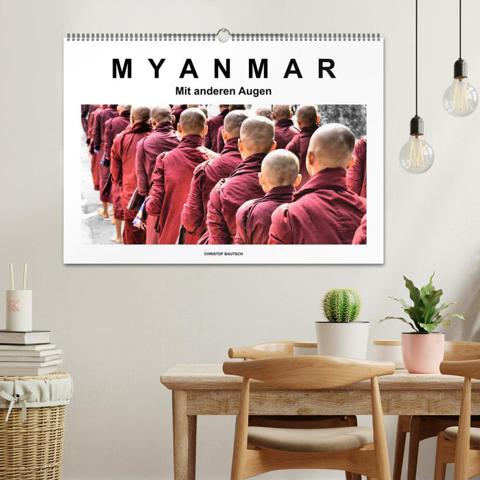 Myanmar – Mit anderen Augen (CALVENDO Wandkalender 2025)