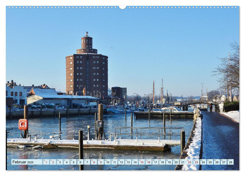 Eckernförde. Eichhörnchen im Wappen - das Meer vor der Tür (CALVENDO Premium Wandkalender 2025)