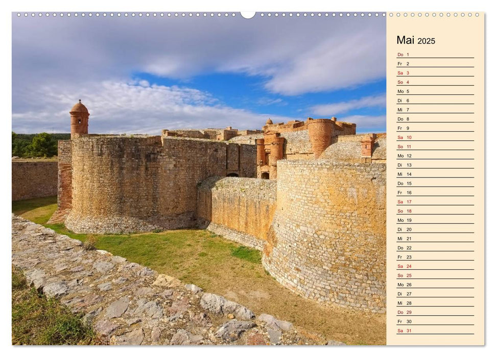 Corbieres - Bergland der Katharer (CALVENDO Premium Wandkalender 2025)