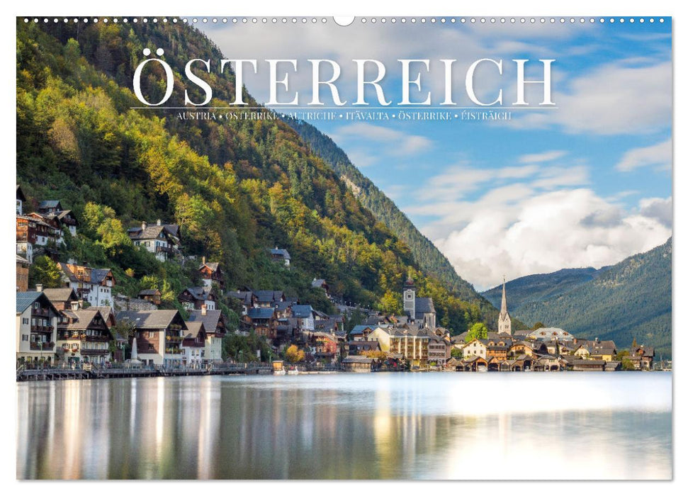 Alpenland Österreich (CALVENDO Wandkalender 2025)