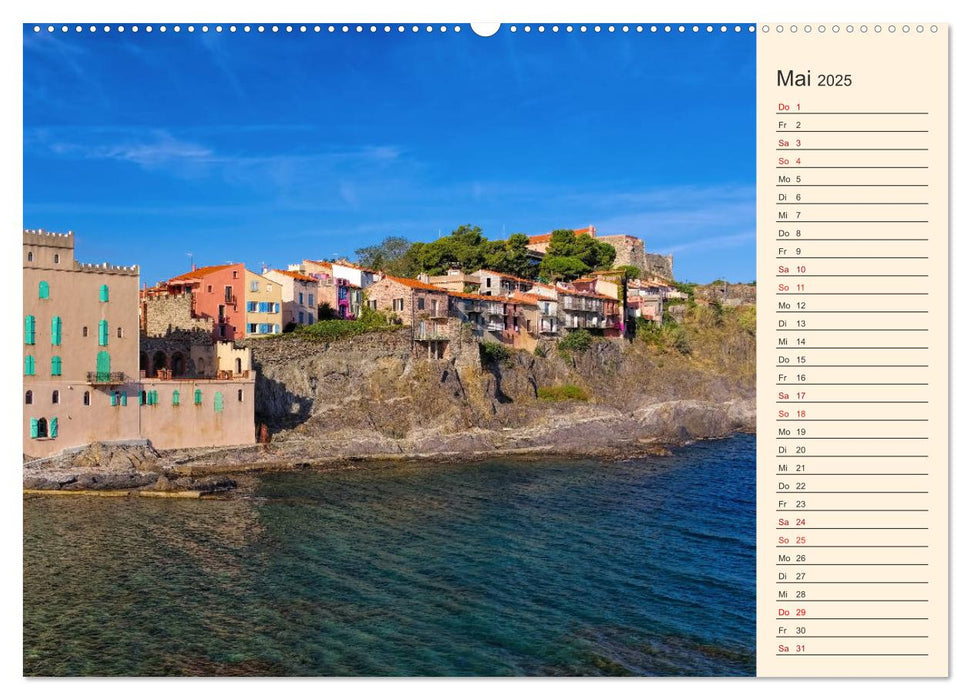 Collioure - Perle der Cote Vermeille (CALVENDO Premium Wandkalender 2025)