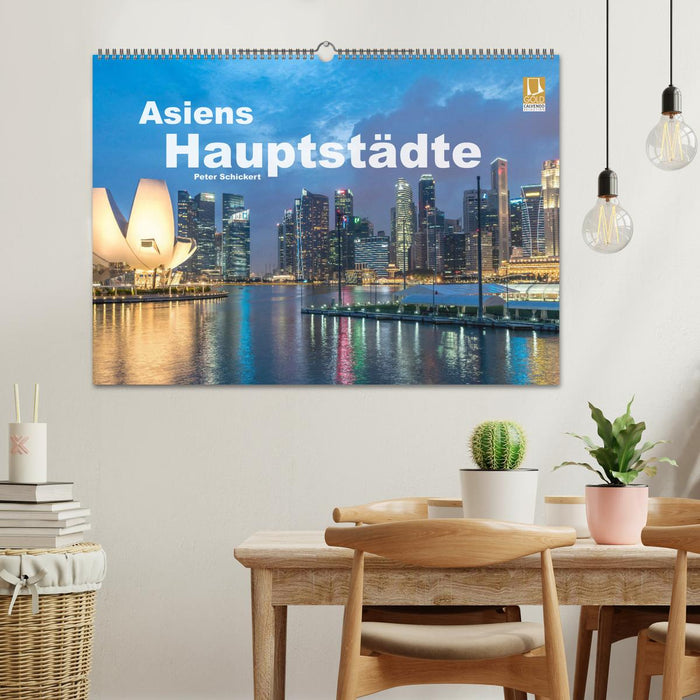 Asiens Hauptstädte (CALVENDO Wandkalender 2025)