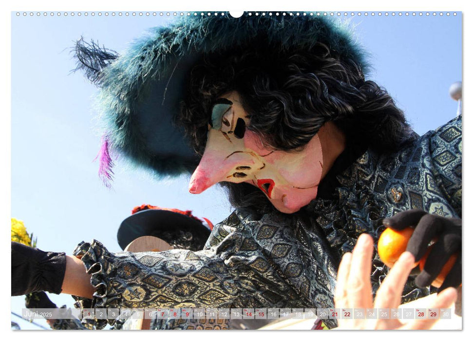 Basels Fasnacht (CALVENDO Wandkalender 2025)