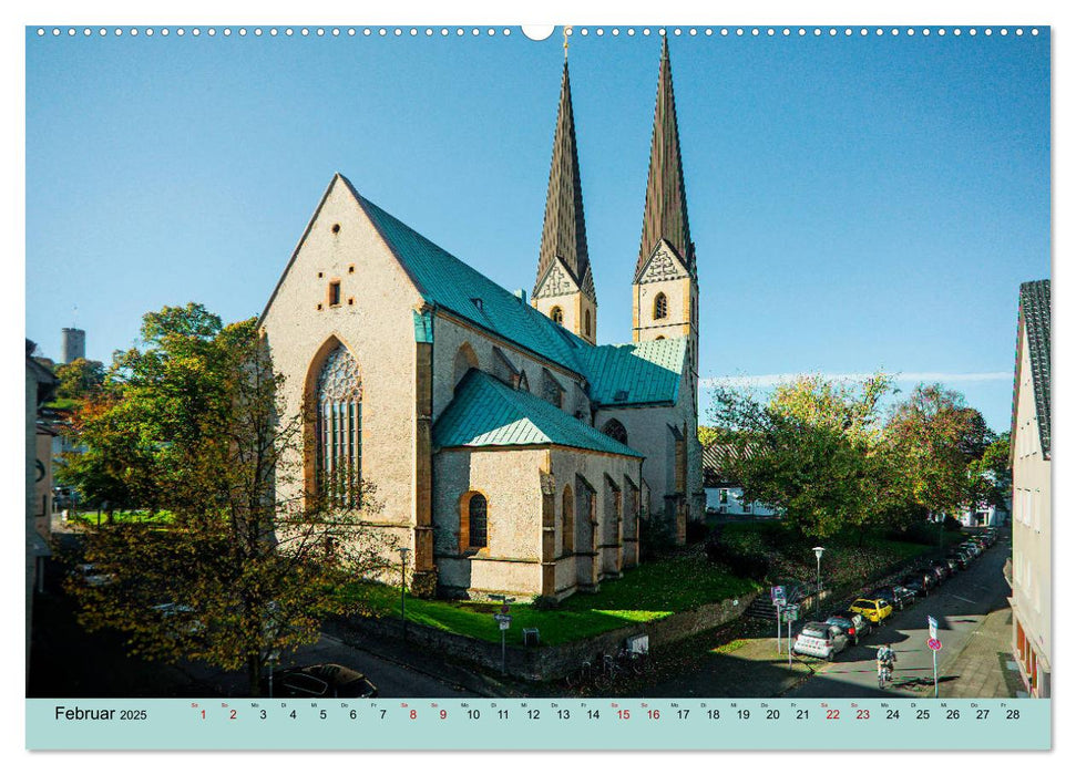 Bielefeld - Die freundliche Stadt am Teutoburger Wald (CALVENDO Wandkalender 2025)