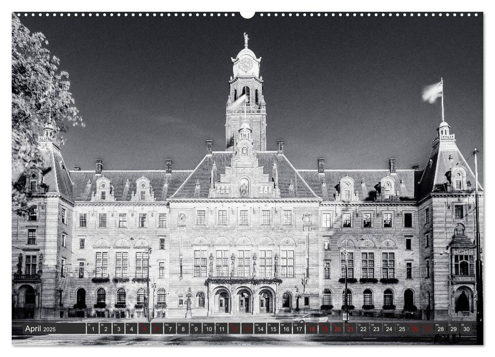 Ein Blick auf Rotterdam (CALVENDO Premium Wandkalender 2025)