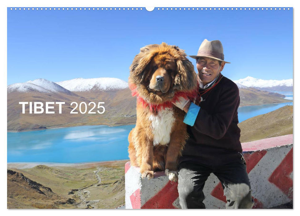 Tibet 2025 (CALVENDO Wandkalender 2025)