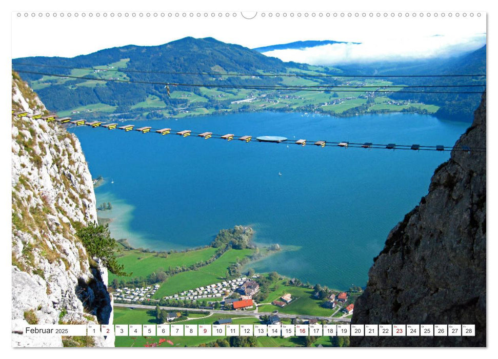 Schau eina in´s Salzkammergut (CALVENDO Premium Wandkalender 2025)