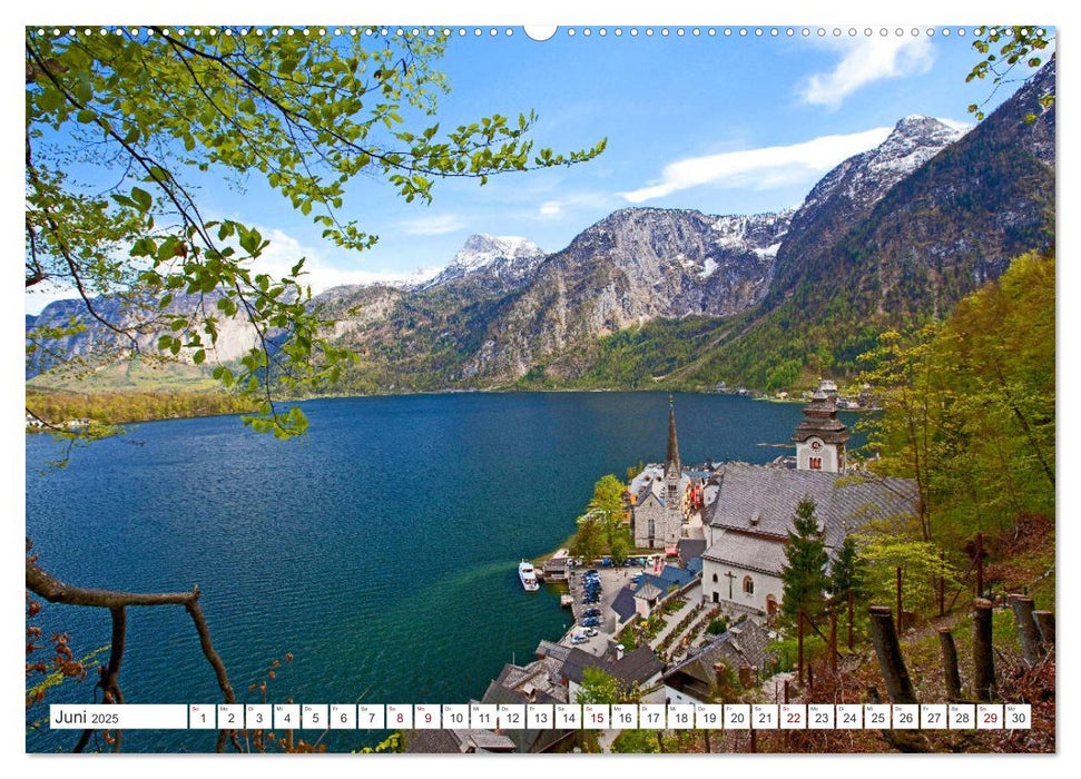 Schau eina in´s Salzkammergut (CALVENDO Premium Wandkalender 2025)