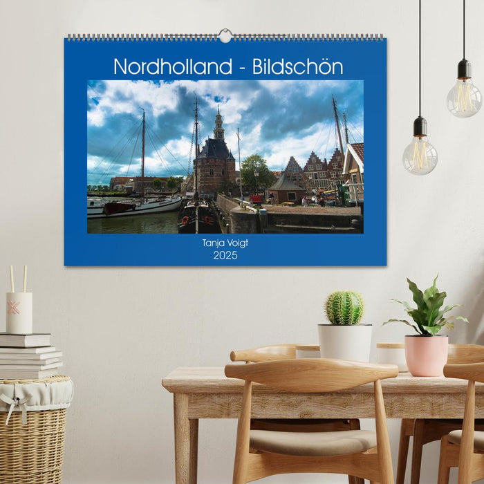 Nordholland - Bildschön (CALVENDO Wandkalender 2025)