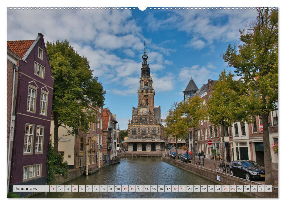 Streifzüge durch den Norden der Niederlande (CALVENDO Wandkalender 2025)