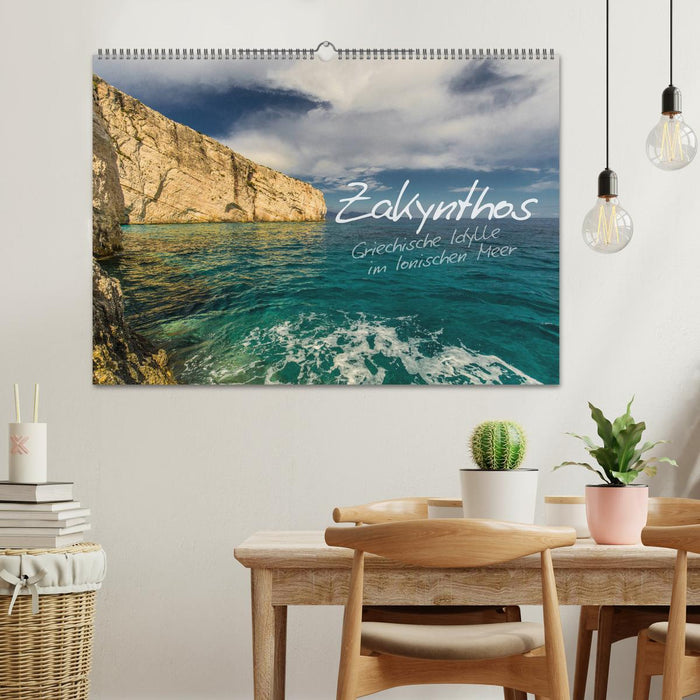 Zakynthos - Griechische Idylle im Ionischen Meer (CALVENDO Wandkalender 2025)