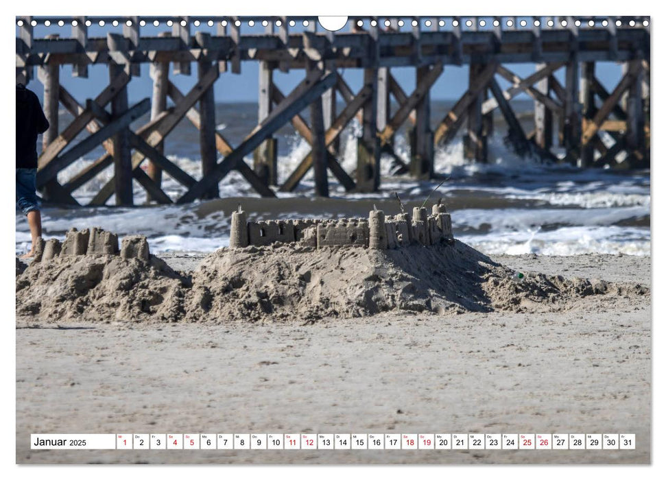 Impressionen aus Sankt Peter-Ording (CALVENDO Wandkalender 2025)