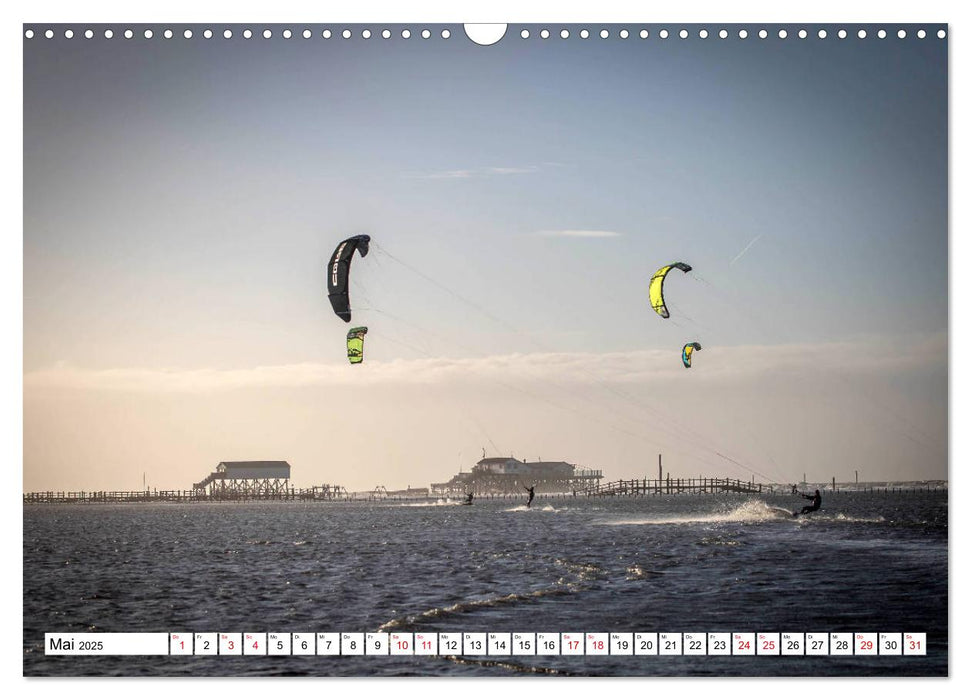 Impressionen aus Sankt Peter-Ording (CALVENDO Wandkalender 2025)