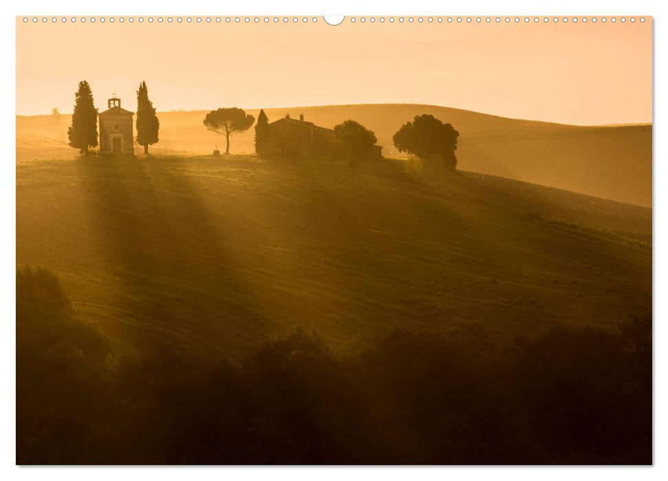 Traumblicke Toskana - Licht, Land, Leben (CALVENDO Premium Wandkalender 2025)