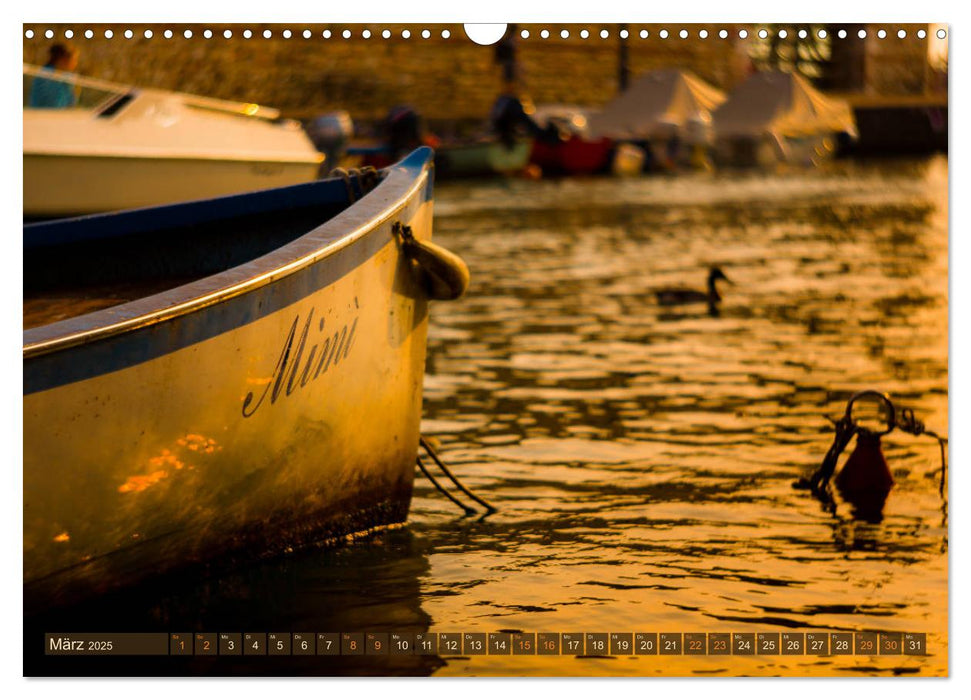 Lazise am Gardasee - Momente der Ruhe (CALVENDO Wandkalender 2025)