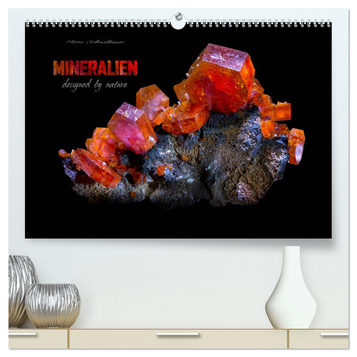 MINERALIEN designed by nature (CALVENDO Premium Wandkalender 2025)