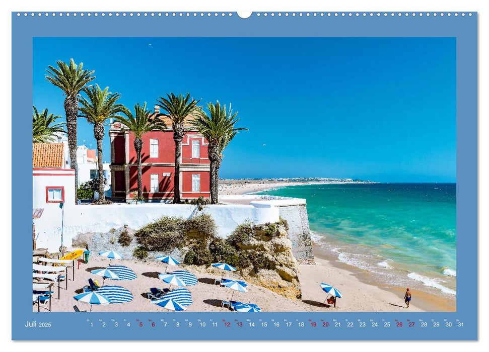 Algarve - Vom Ende der Welt bis Tavira (CALVENDO Premium Wandkalender 2025)