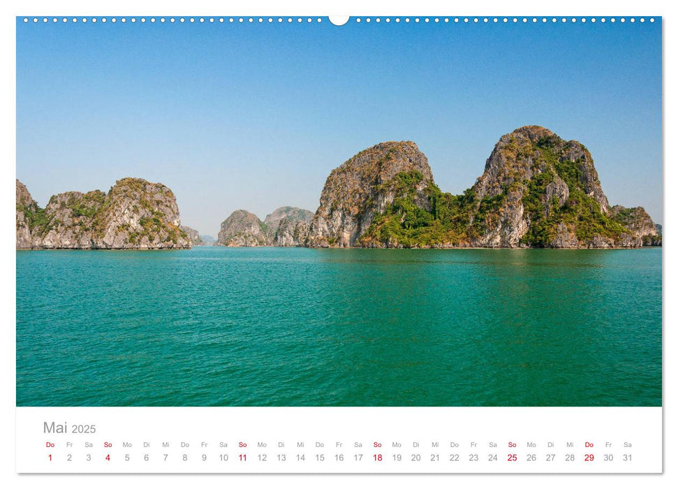 Vietnam - Der Norden (CALVENDO Premium Wandkalender 2025)