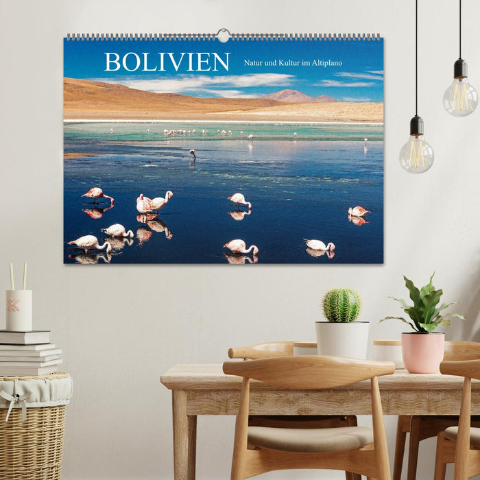 Bolivien - Natur und Kultur im Altiplano (CALVENDO Wandkalender 2025)