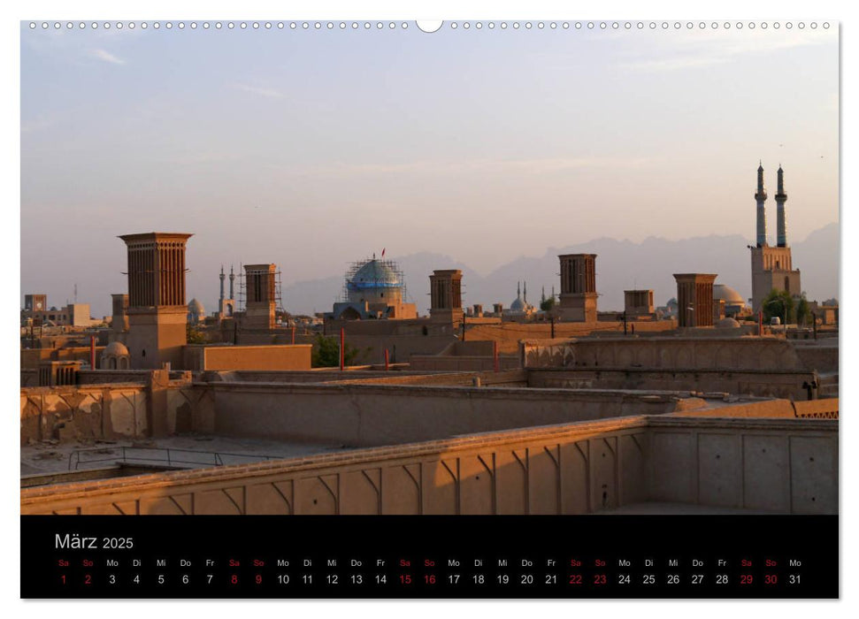 Iran - Impressionen einer Reise (CALVENDO Premium Wandkalender 2025)