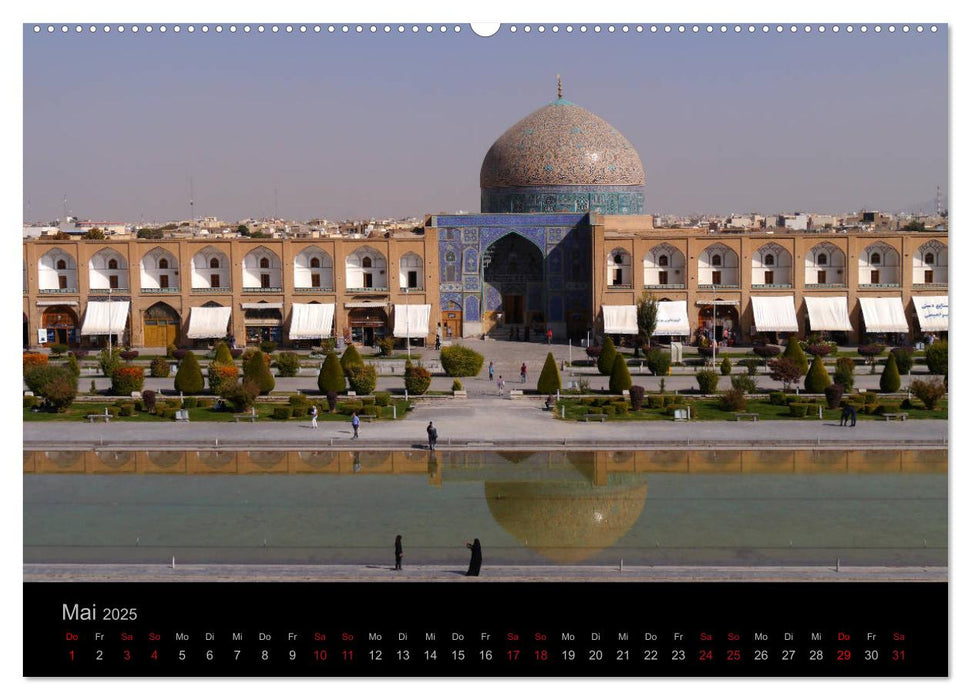 Iran - Impressionen einer Reise (CALVENDO Premium Wandkalender 2025)