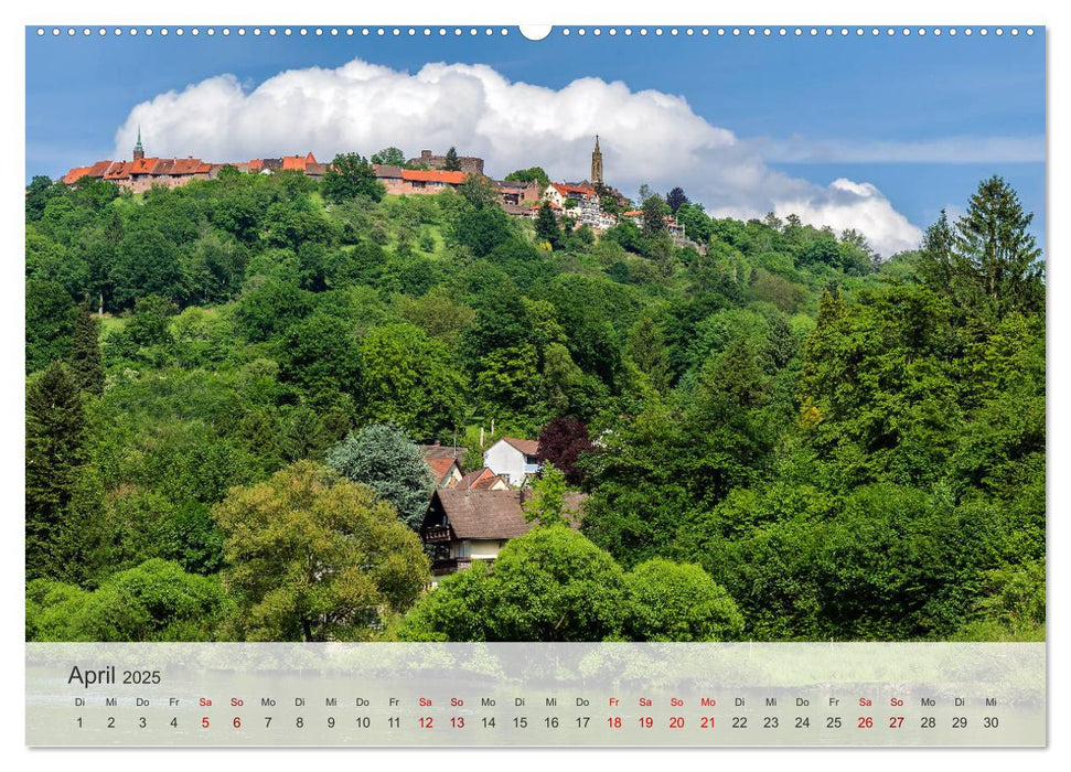 Kurpfälzer Impressionen (CALVENDO Premium Wandkalender 2025)