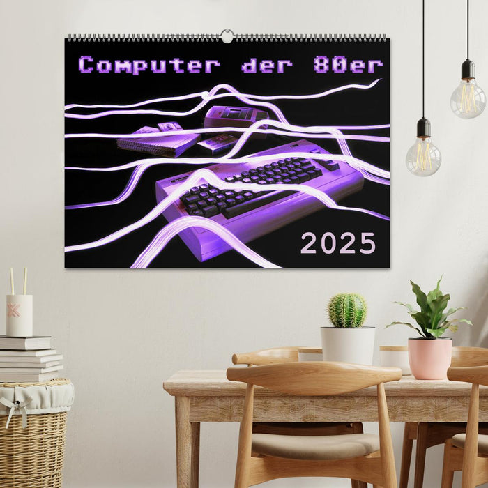 Computer der 80er (CALVENDO Wandkalender 2025)