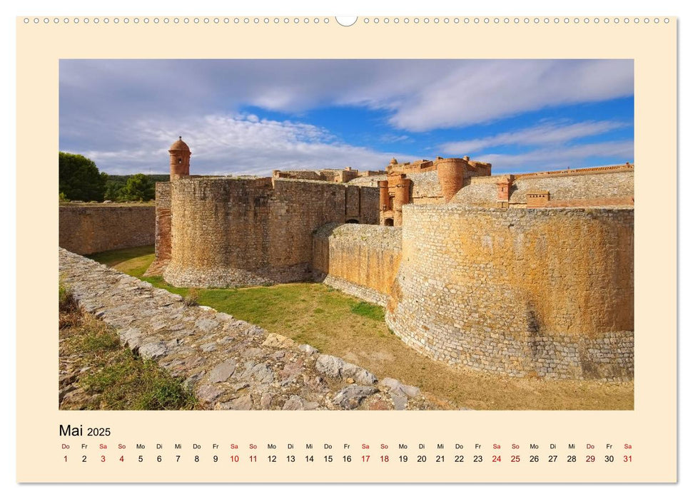 Corbieres - Bergland der Katharer (CALVENDO Premium Wandkalender 2025)