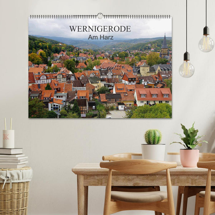 Wernigerode am Harz (CALVENDO Wandkalender 2025)